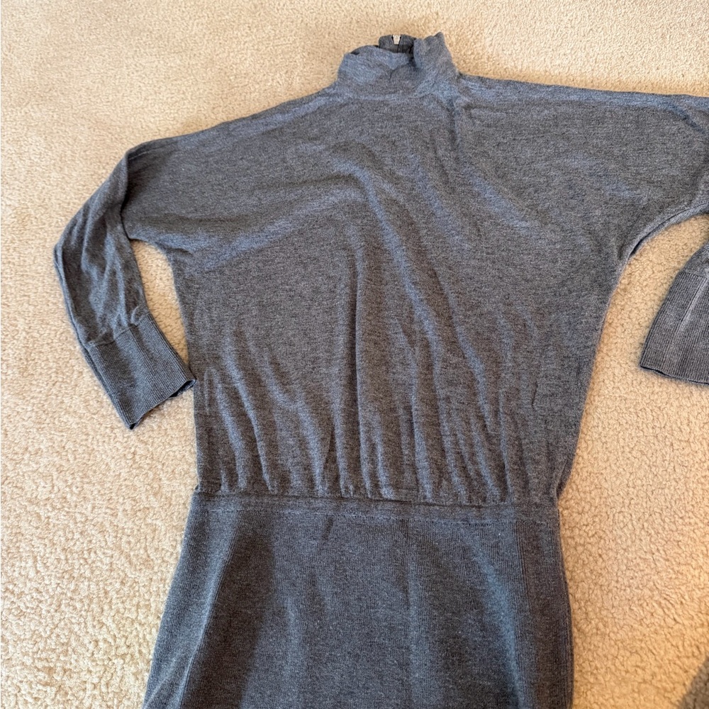 White House Black Market Heather Gray Sweater
